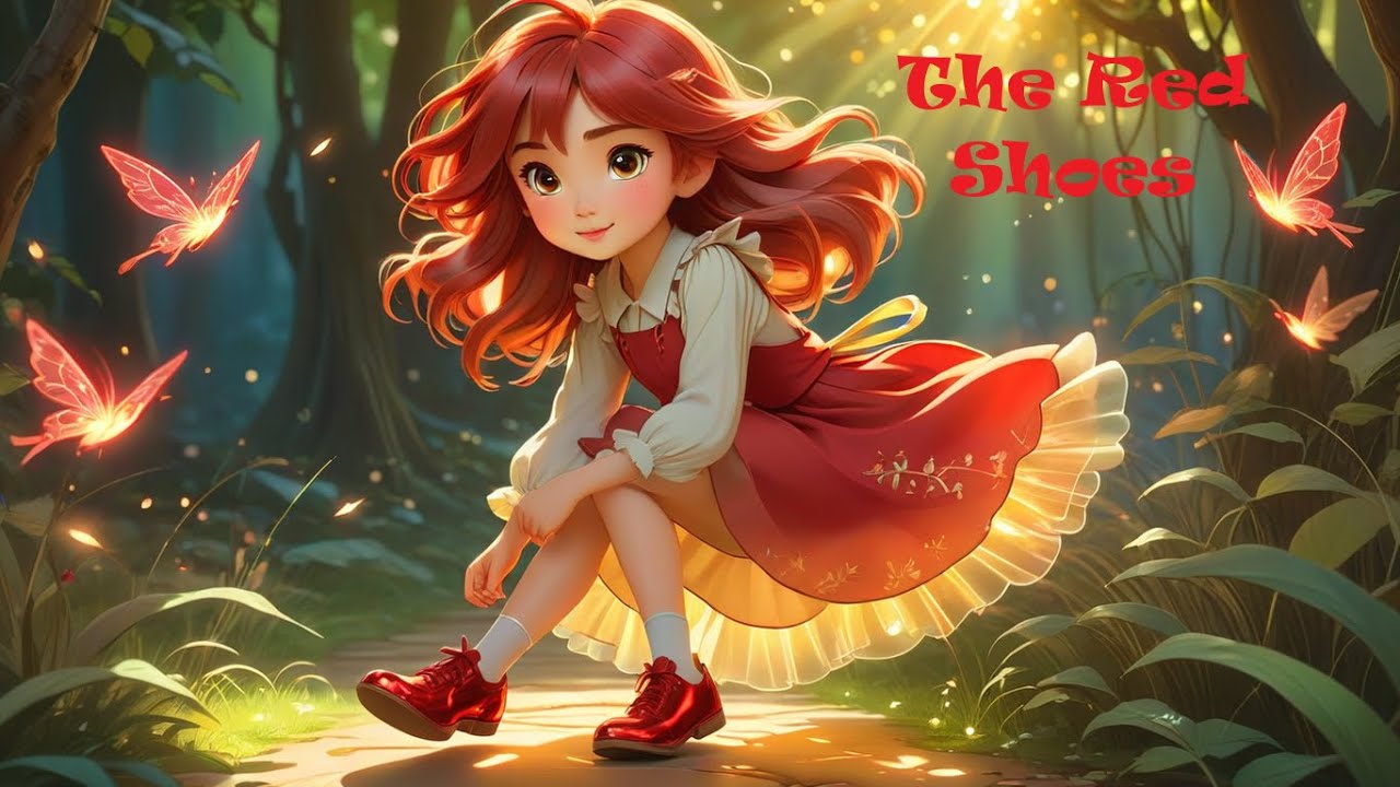 The Red Shoes 👠 | A Magical Fairytale Story for Kids | Fairy Tales ...