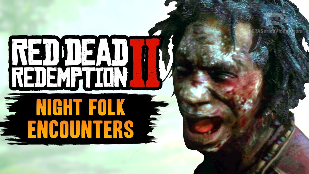 Red Dead Redemption 2 Folk Encounters [RDR2 A Fine Night for It] - YouTube
