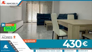 ✅ALQUILADO✅☀️Alicante☀️ALQUILER💰 430€/ Calle Agres / amueblado y equipado/ reformado /terraza /