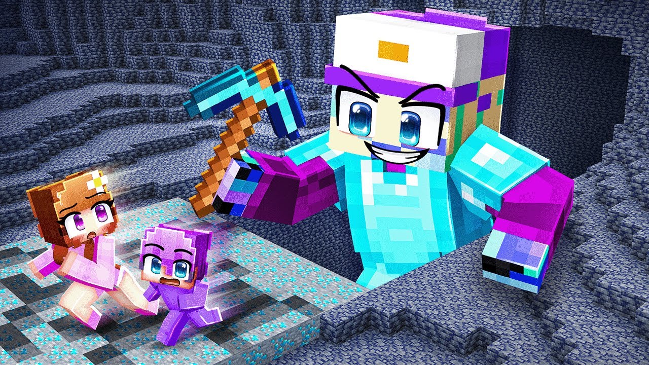 Minecraft but Dash Mines 1,000,000 Diamonds