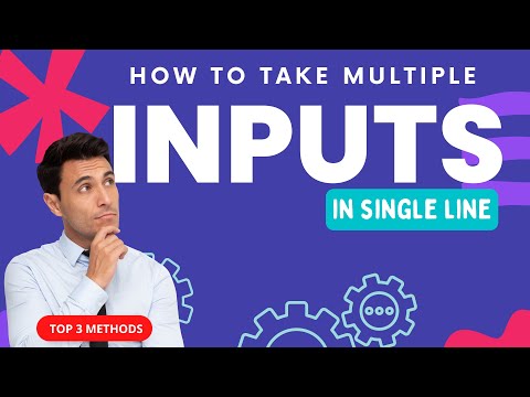 Best methods to take multiple input in single line | The AlgoMaster
