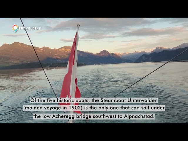 Scenic steamboat cruises in switzerland