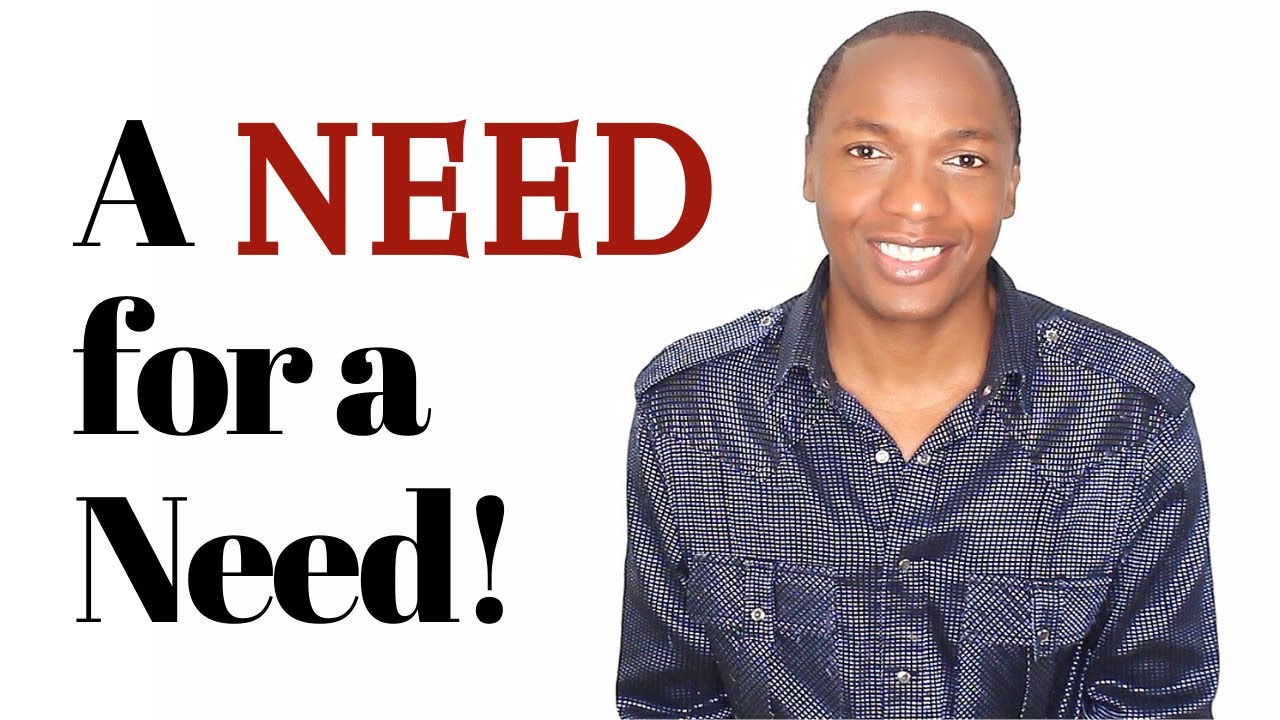 A NEED FOR A NEED! - YouTube