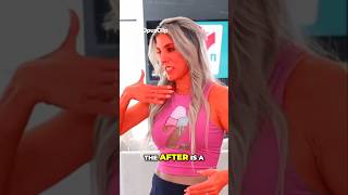She Turns Into Red After Kissing Her Husband  1trillionviews love rebecca kind lovely food