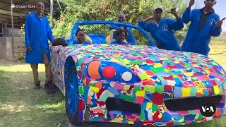 Kenya Company Turns Flip-Flops Into Sustainable Art