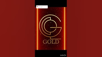 Name logo graphic design #gold  #shortsfeed #shortsviral #trending #trendingshorts #namelogodesign