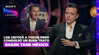 El emprendedor que criticó a todos los Tiburones en Shark Tank México | Sony Channel