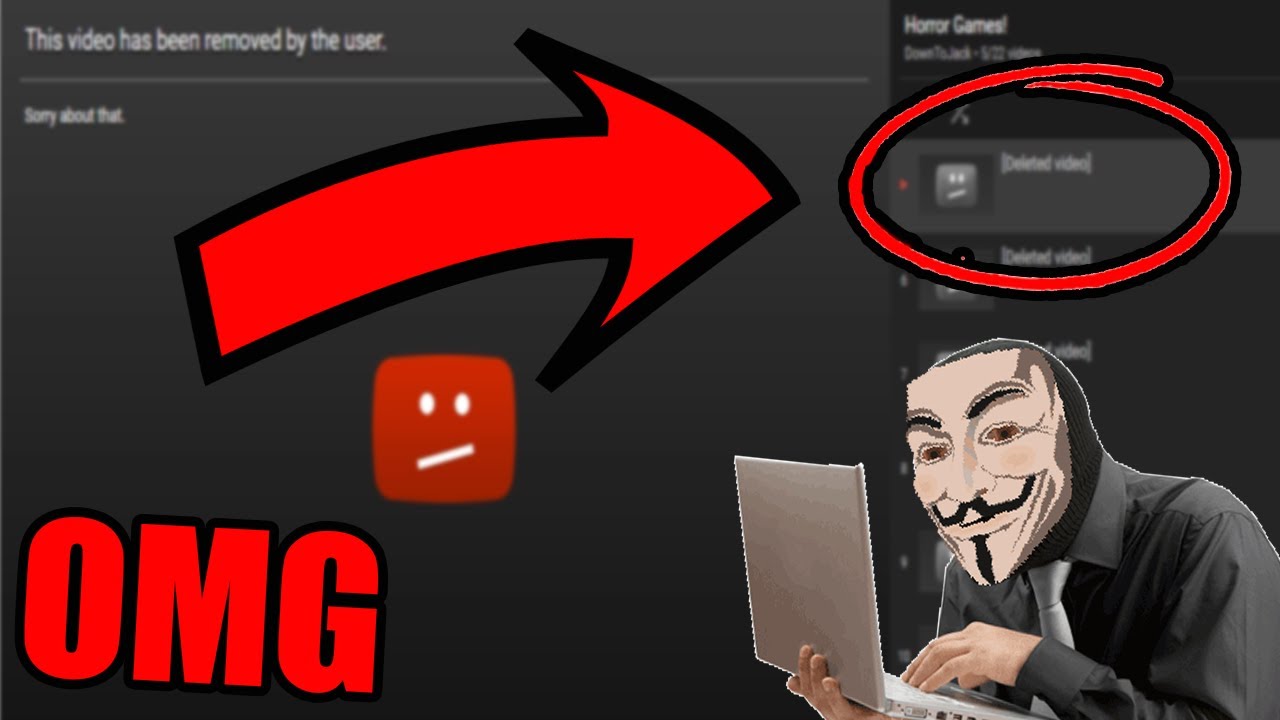 HACKER DELETED MY VIDEOS (Not clickbait) - YouTube