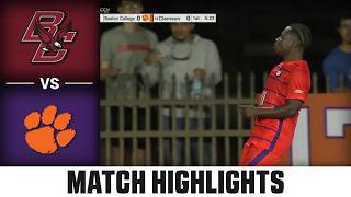 Boston College vs. Clemson Match Highlights | 2026 ACC Men's Soccer