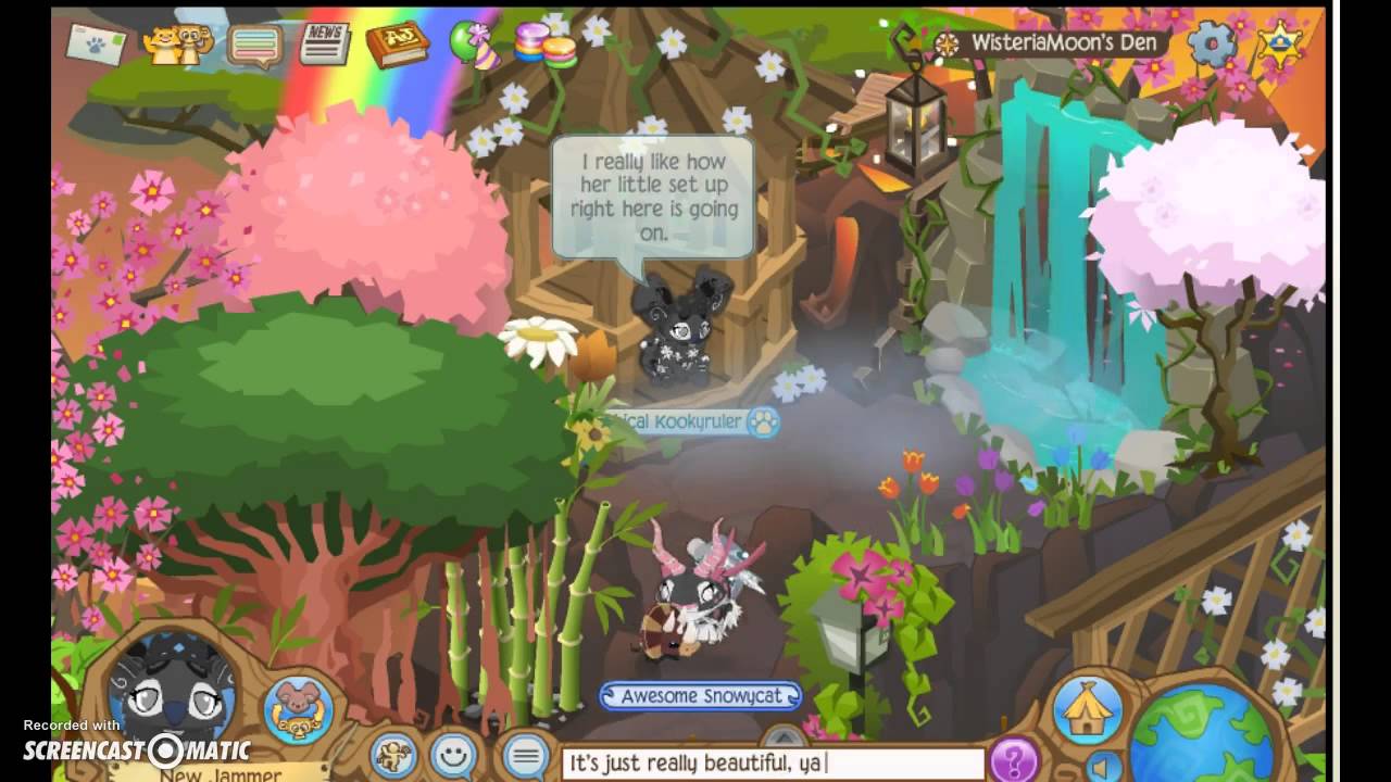 Animal Jam Interview of WisteriaMoon's Den YouTube