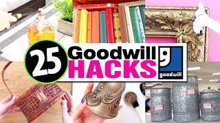 25 *BEST* Goodwill THRIFT FLIPS! Pro tips+ second hand finds + DIYs!
