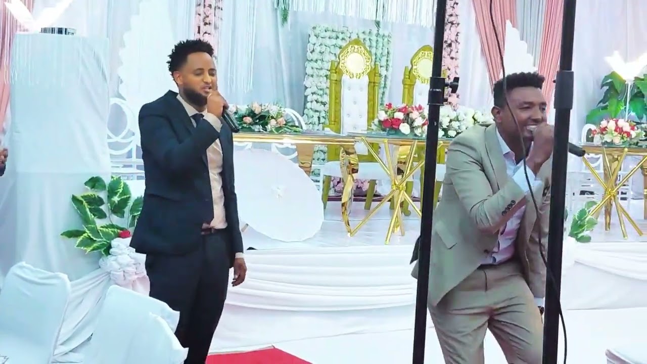 Amazing weeding, service with Singer Girmish And Tsade!!