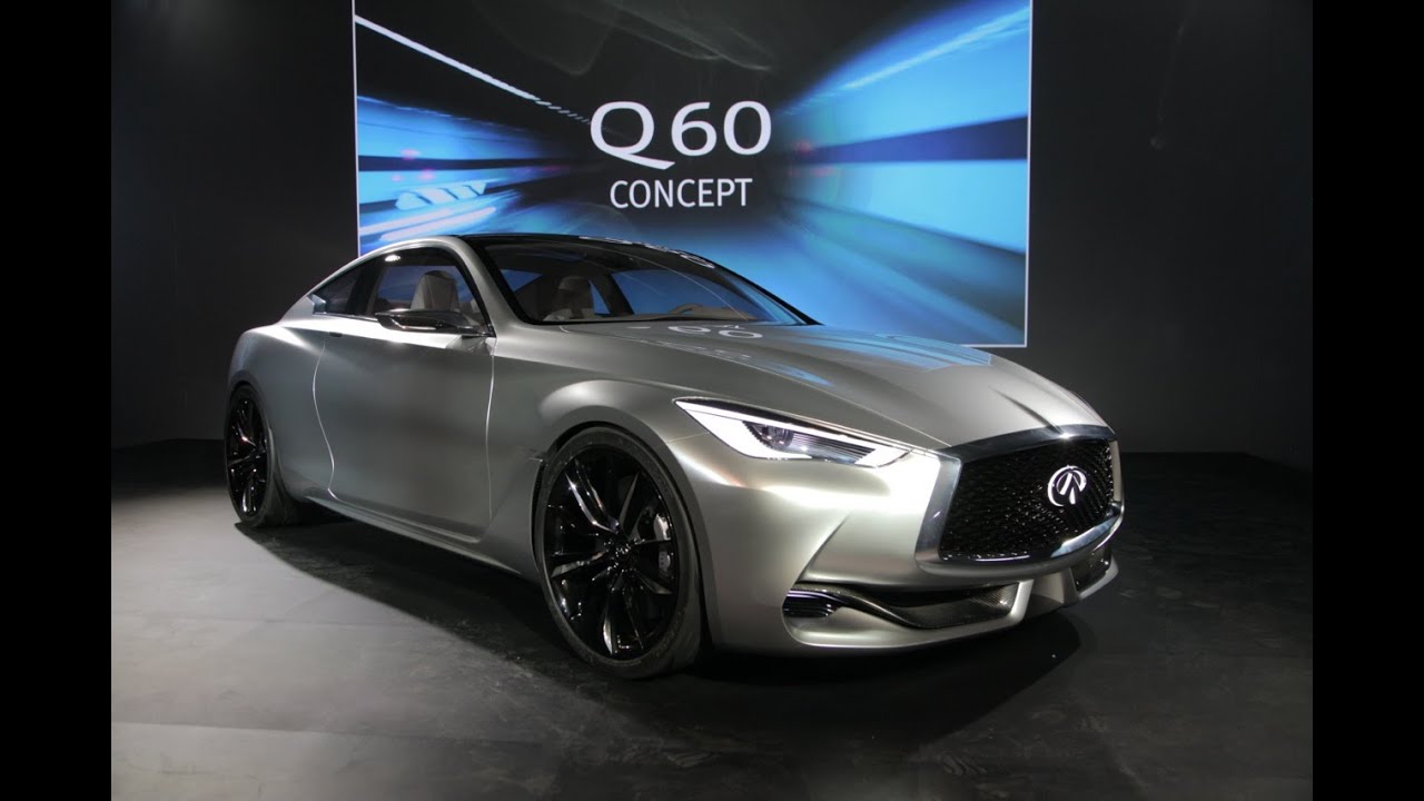 Infiniti Q60 Concept 2017 Detroit Auto Show You You Premium