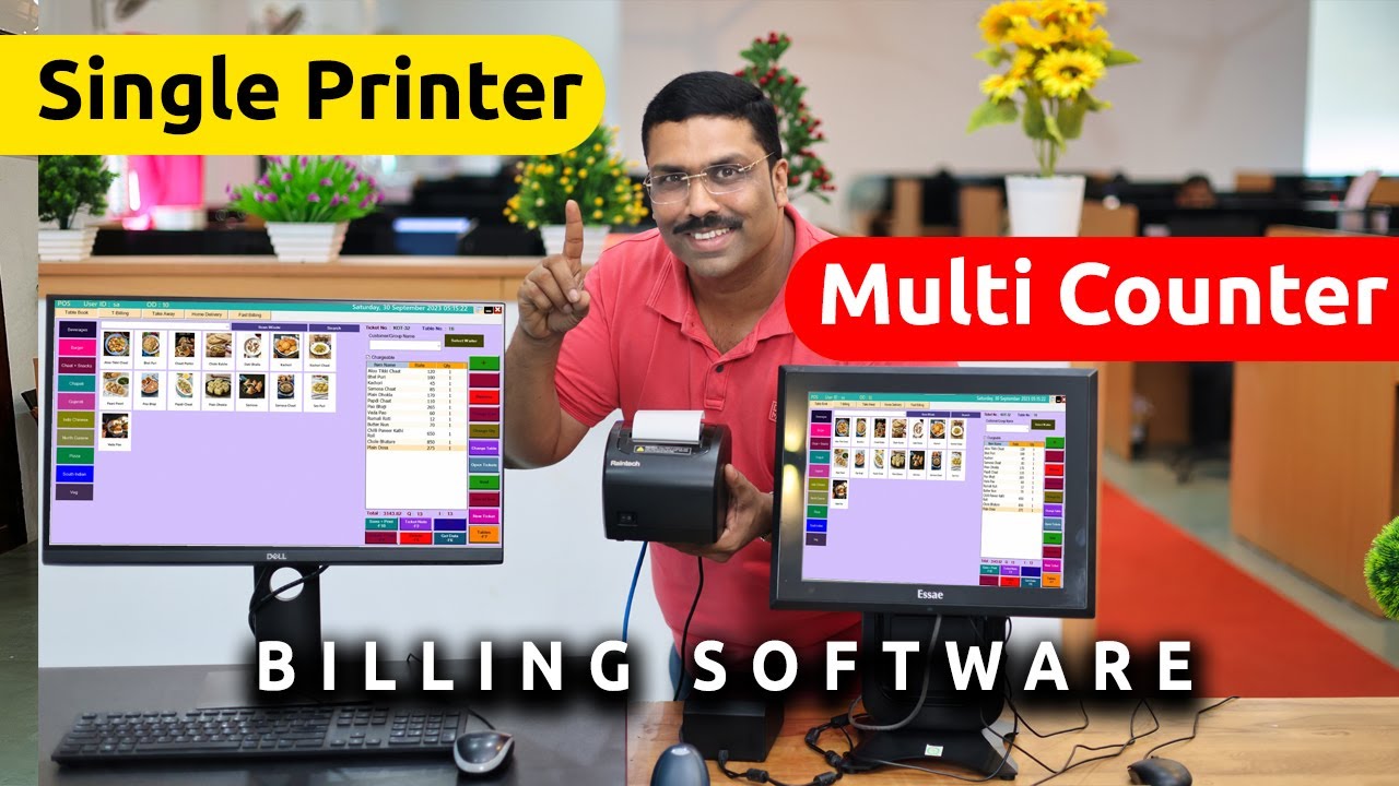 Rain Tech Software Single Printer For Multiple Sharing Computer - Raintech Billing ...