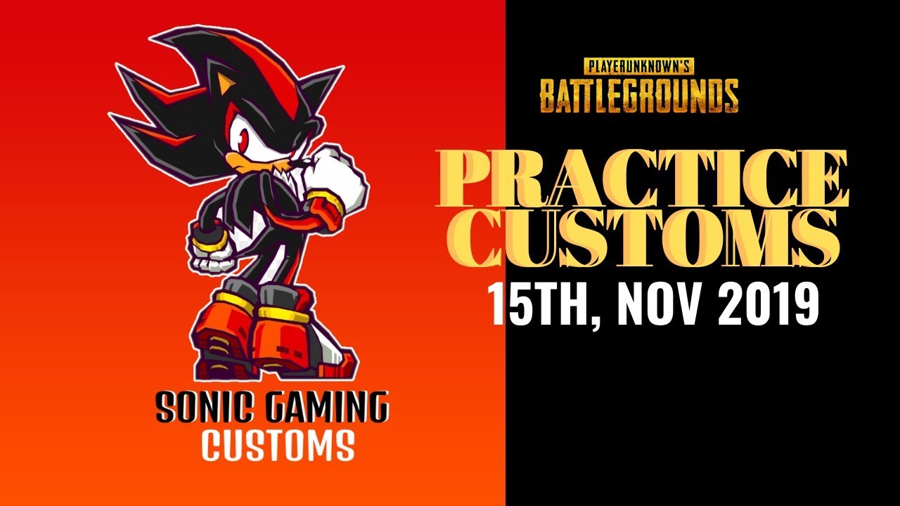 Practice Customs 15th Nov, 2019 | PUBG Mobile