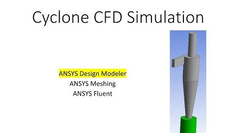 Cyclone CFD Simulation - Part 1 - Geometry