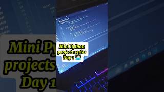 I Built a Python To-Do List App in Just 1 Day! 💻 | Mini Python Projects Day 1 🔥| #python
