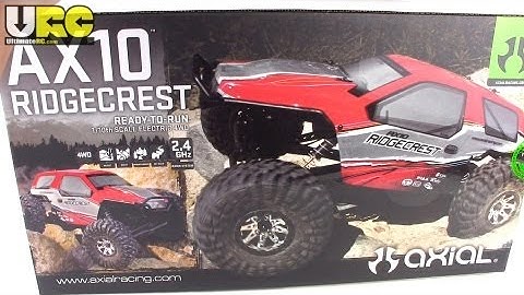 Axial AX10 Ridgecrest RTR in-depth unboxing