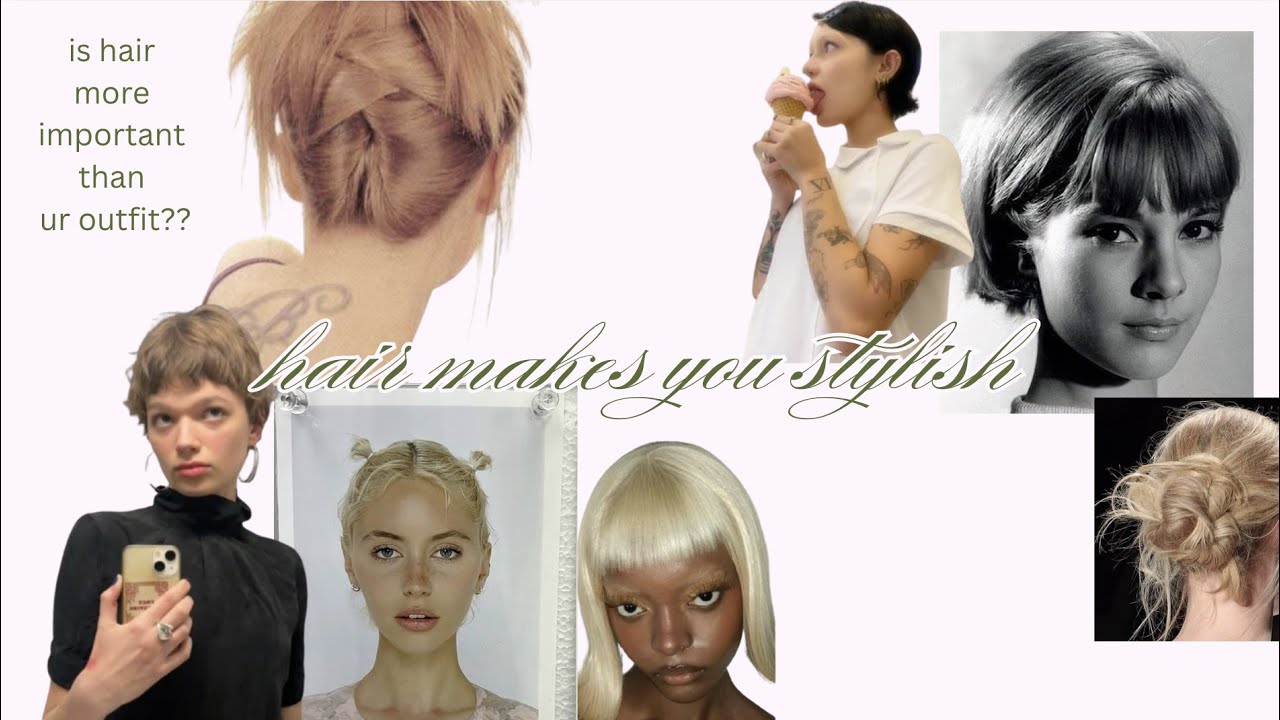 волосы делают тебя стильным