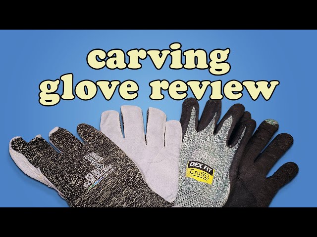 PROTECT YOUR HANDS! Complete Whittling and Wood Carving Glove