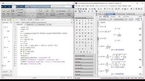 RCL resonant circuit analysis using MATLAB - Zafri