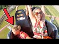 Passed Out On The Roller Coaster at SixFlags! | Sam & Nia