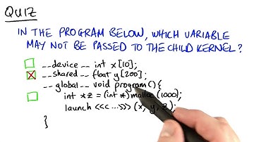Which Variable Cannot Be Passed to the Child Thread - Intro to Parallel Programming