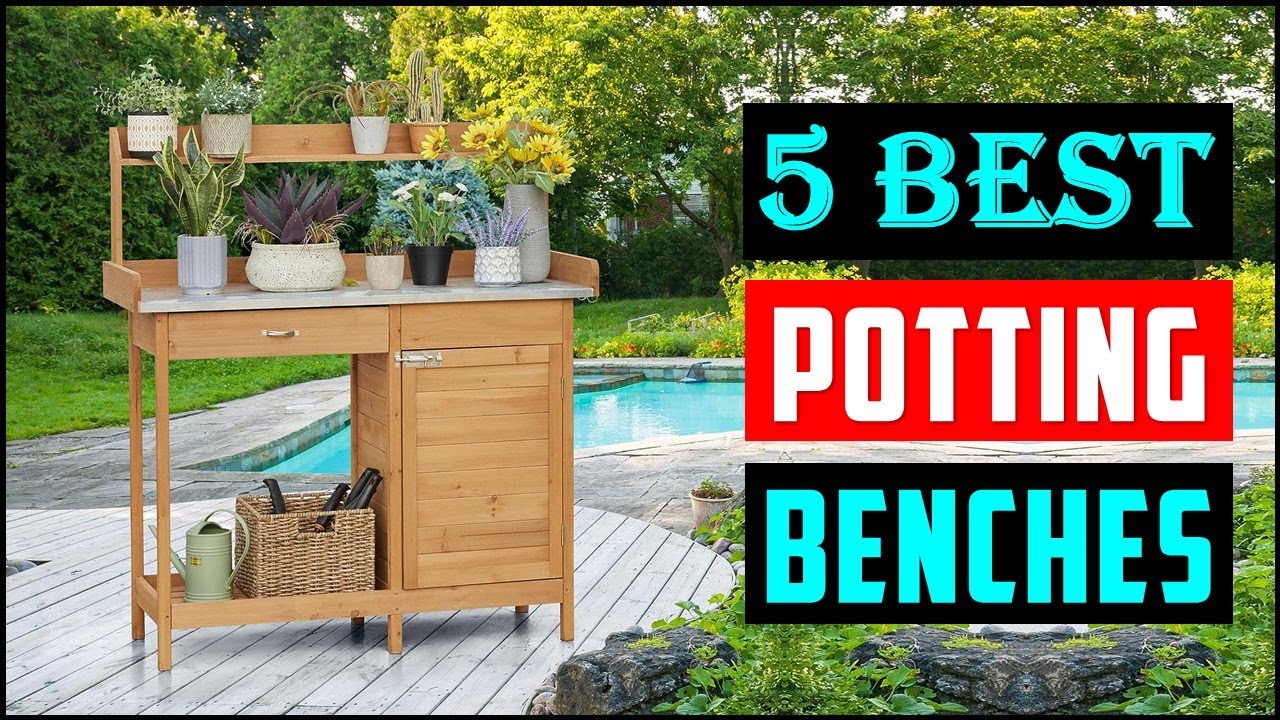 Best Potting Benches in 2023 Top 5 Best Potting Bench Table Review