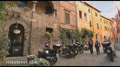 Vicolo del piede 31 trastevere italy