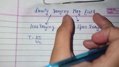 Non relativistic motion of charged particle in slowly varying magnetic field PART1