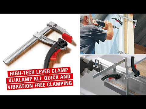 The lightweight clamp made of magnesium: High-tech lever
