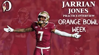 FSU Football | DB Jarrian Jones on team’s emotions to playoff snub and turning page to Orange Bowl