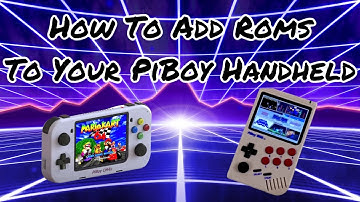 How To Add Roms A PiBoy DMG Handheld RetroPie Raspberry Pi Console - RetroPie Guy Tutorial