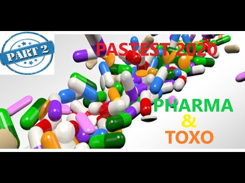 #MRCP PART TWO #PASTEST 2020 PHARMACOLOGY&TOXO 1