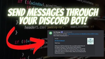 Discord Webhook Message | How to Send Messages through Discord Bot | Mobile&PC | All About Discord
