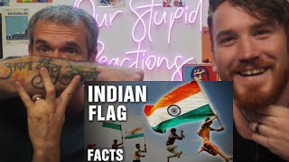 The True History Behind The Indian Flag REACTION!!