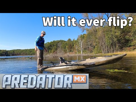 How STABLE is the Old Town Predator MX fishing kayak? 