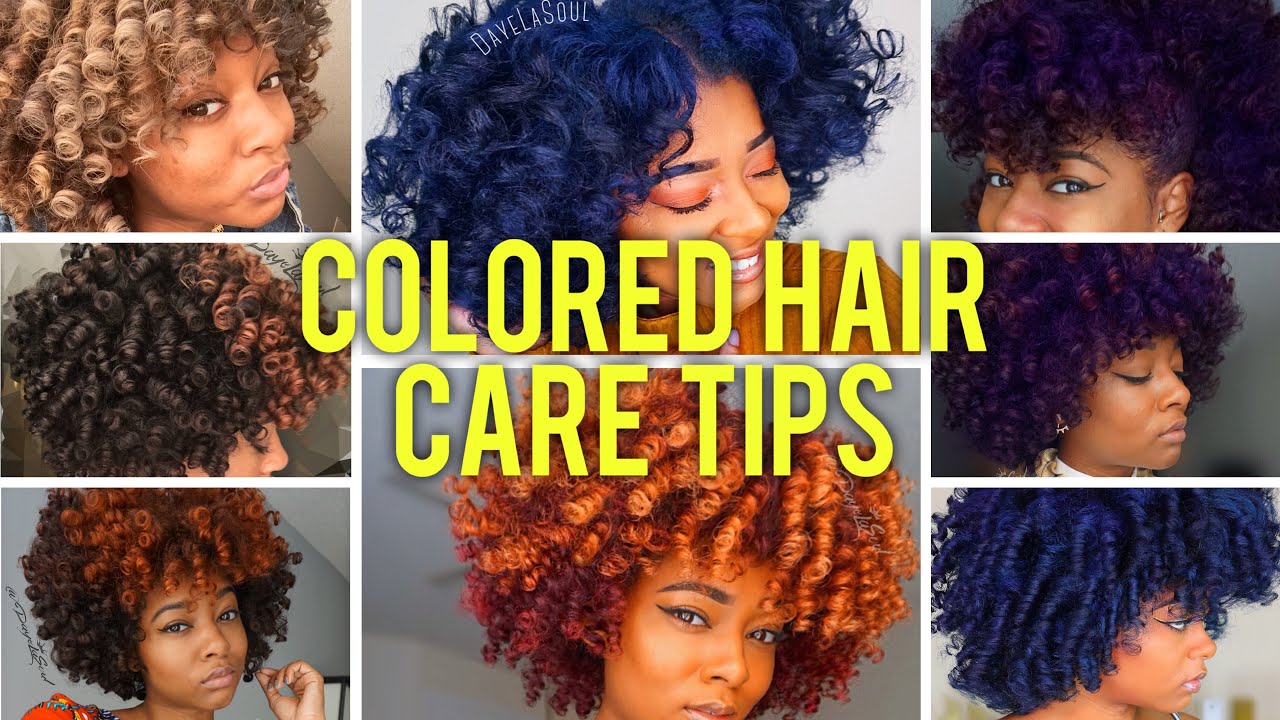 5 Dyed Hair Tips to Take Care of Colored Hair