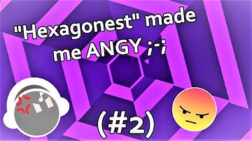 Staying "FOCUS-ed" (I get pretty upset lol) | Super Hexagon #2