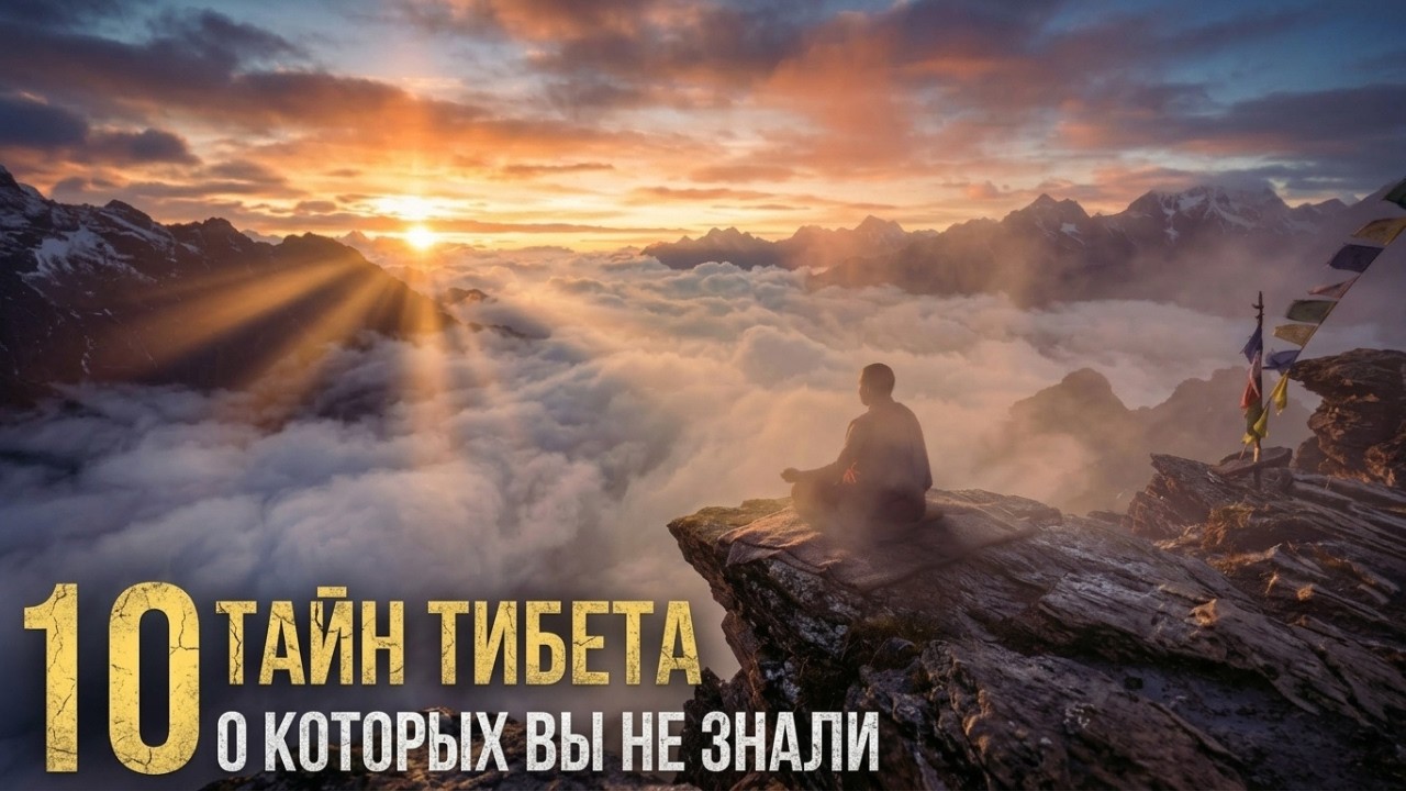 10 БЕЗУМНЫХ Тайн Тибета, Вы Точно не Знали