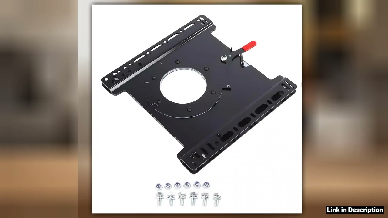 Swivel Seat Base RV Seat Conversion Turntable Base 360 Degree Compatible with Sprinter Transit T5 T