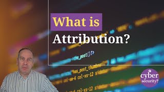 What is attribution