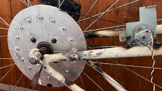 COMO FAZER GERADOR DE ENERGIA PARA BICICLETA, DIY, INVENTOS E IDEIAS