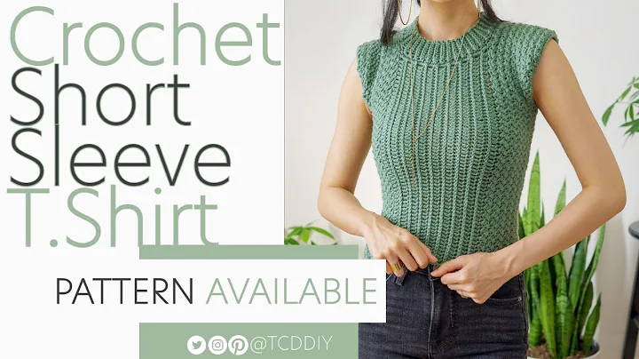 How to Crochet: Short Sleeve T. Shirt | Pattern & ...