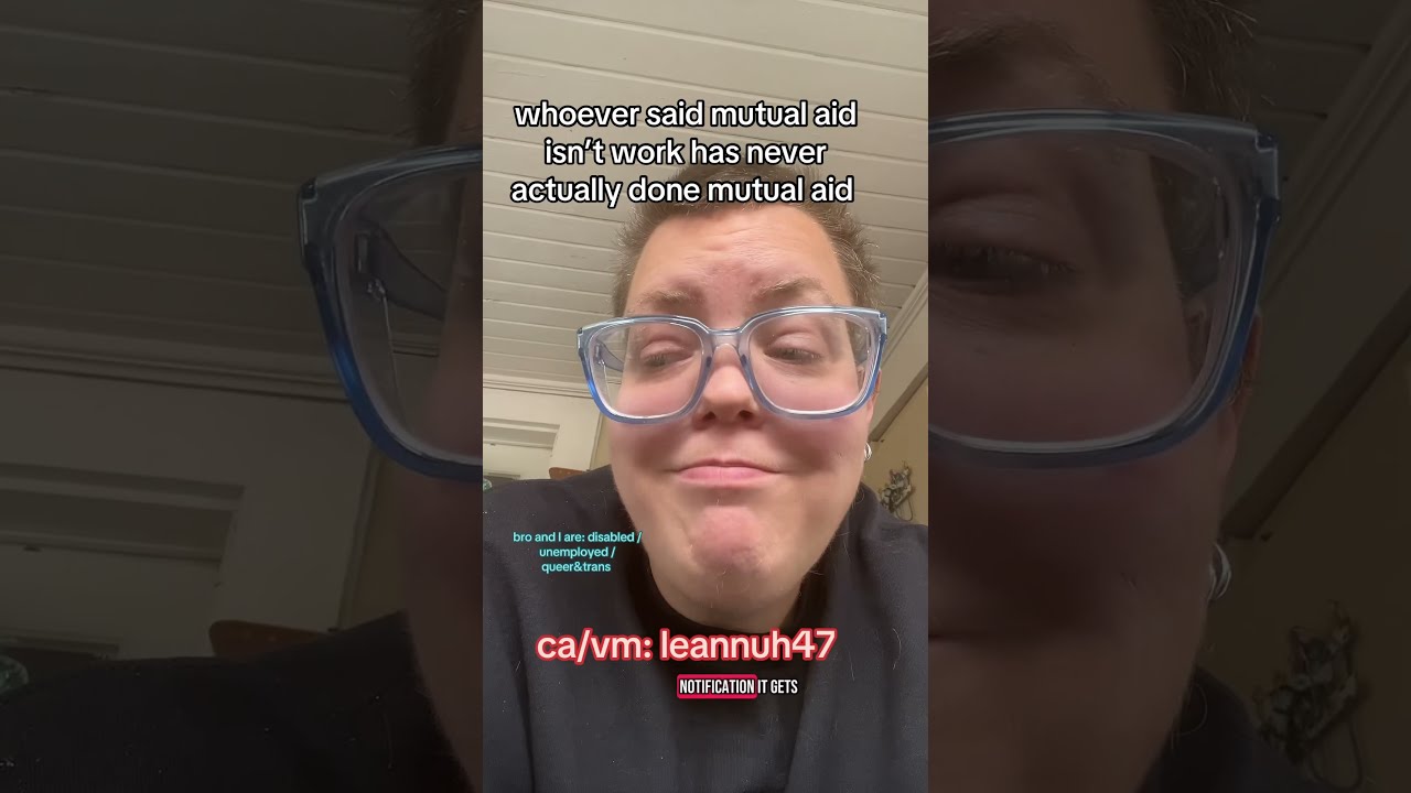  Tiktok Left Mutualaid Mutualfunds Disabilityjustice Crowdfund Trans Lgbtq Communitysupport