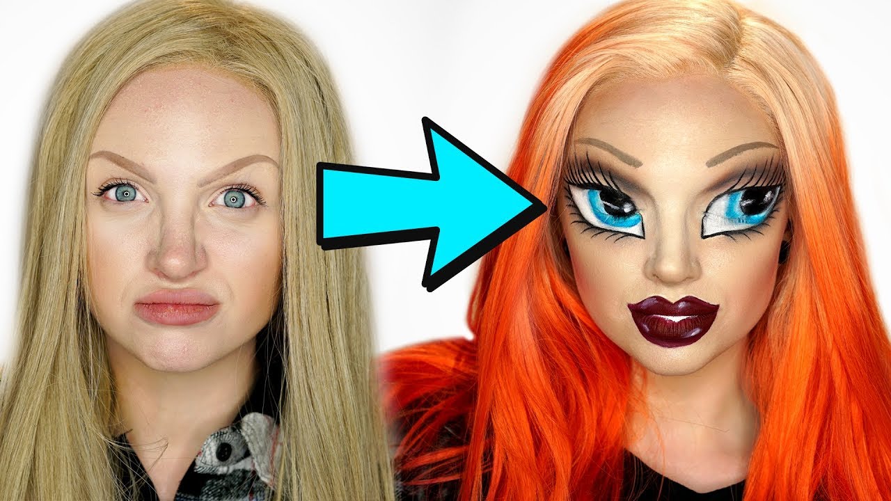 Bratz Challenge makeup : challenge maquillage transformation