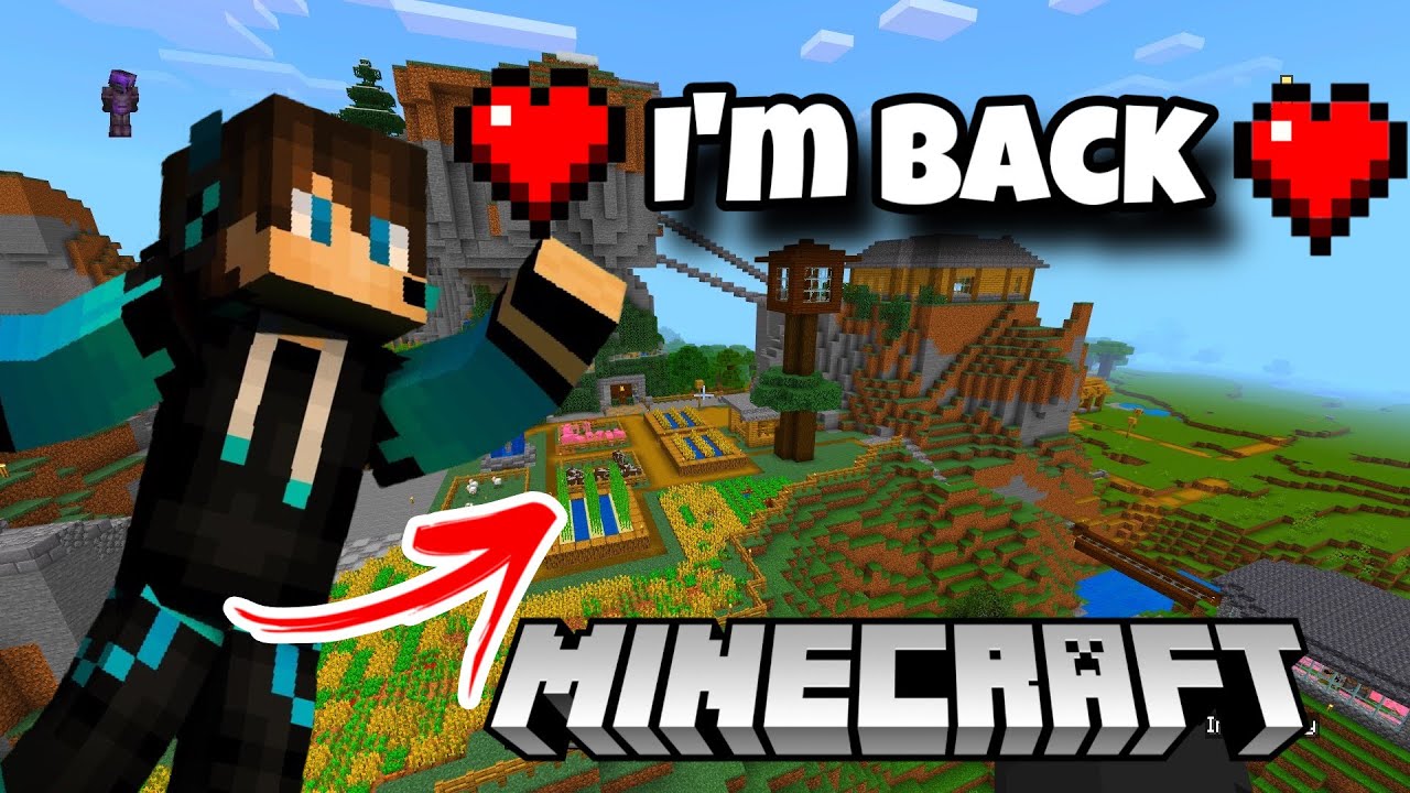 RETURNING To My OLD Minecraft Hardcore World!!! - YouTube
