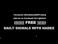 Excellent Nadex Binary Options Signals