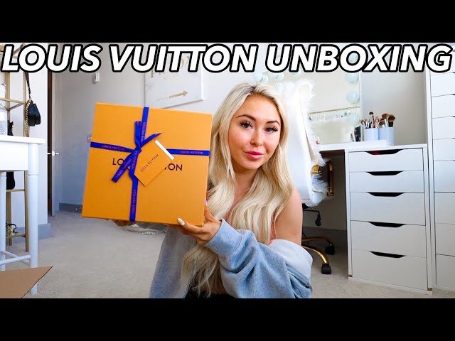 Louis Vuitton Blue Lagoon Paint Can Purse Unbox And Reaction with Drea  Luv 