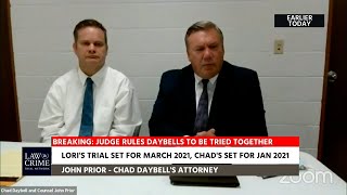 Chad Daybell Defense Opposes Joining Case of Wife Lori Daybell thumbnail